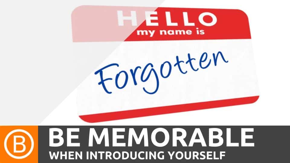 Memorable Introductions